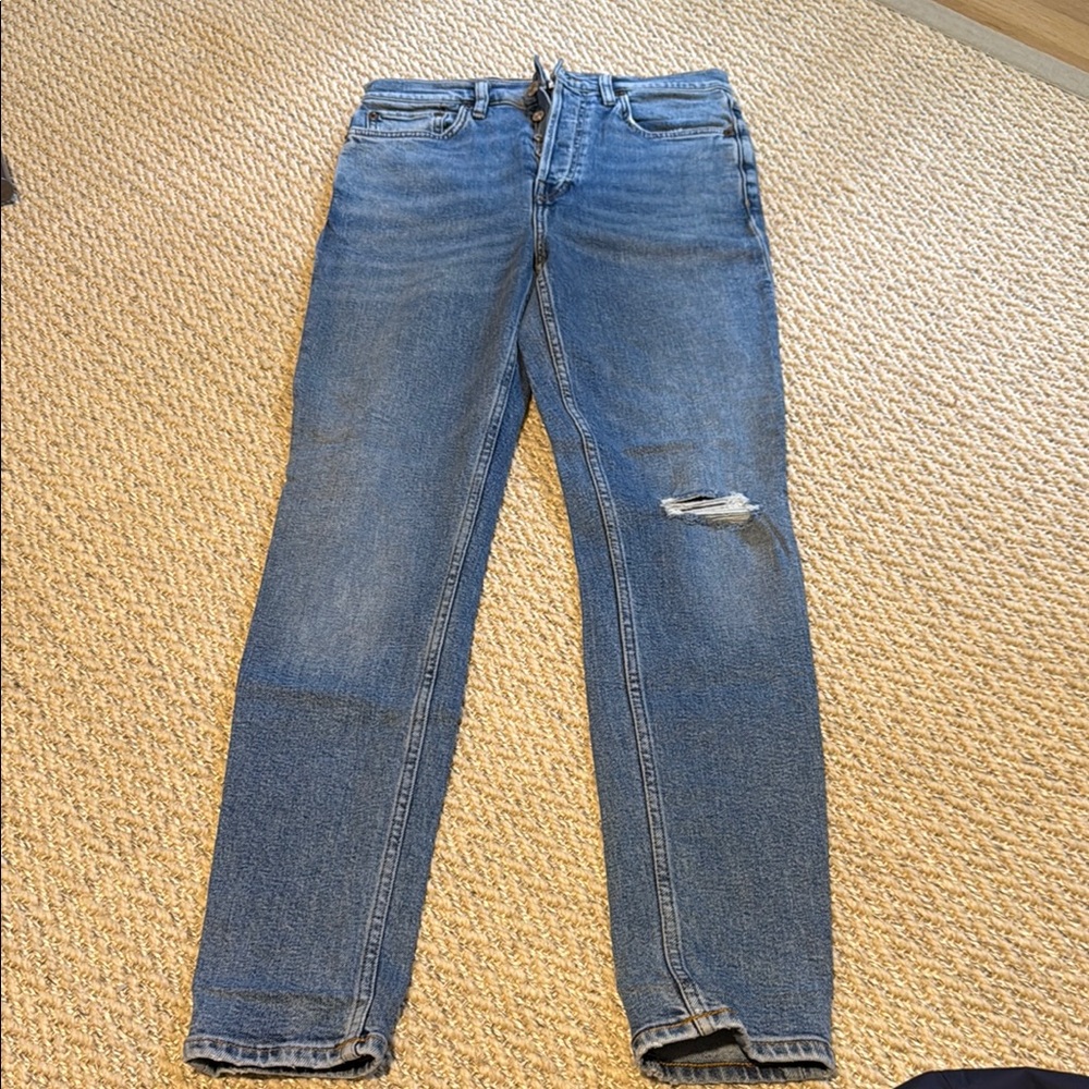 Re/Done Light Blue Denim Jeans